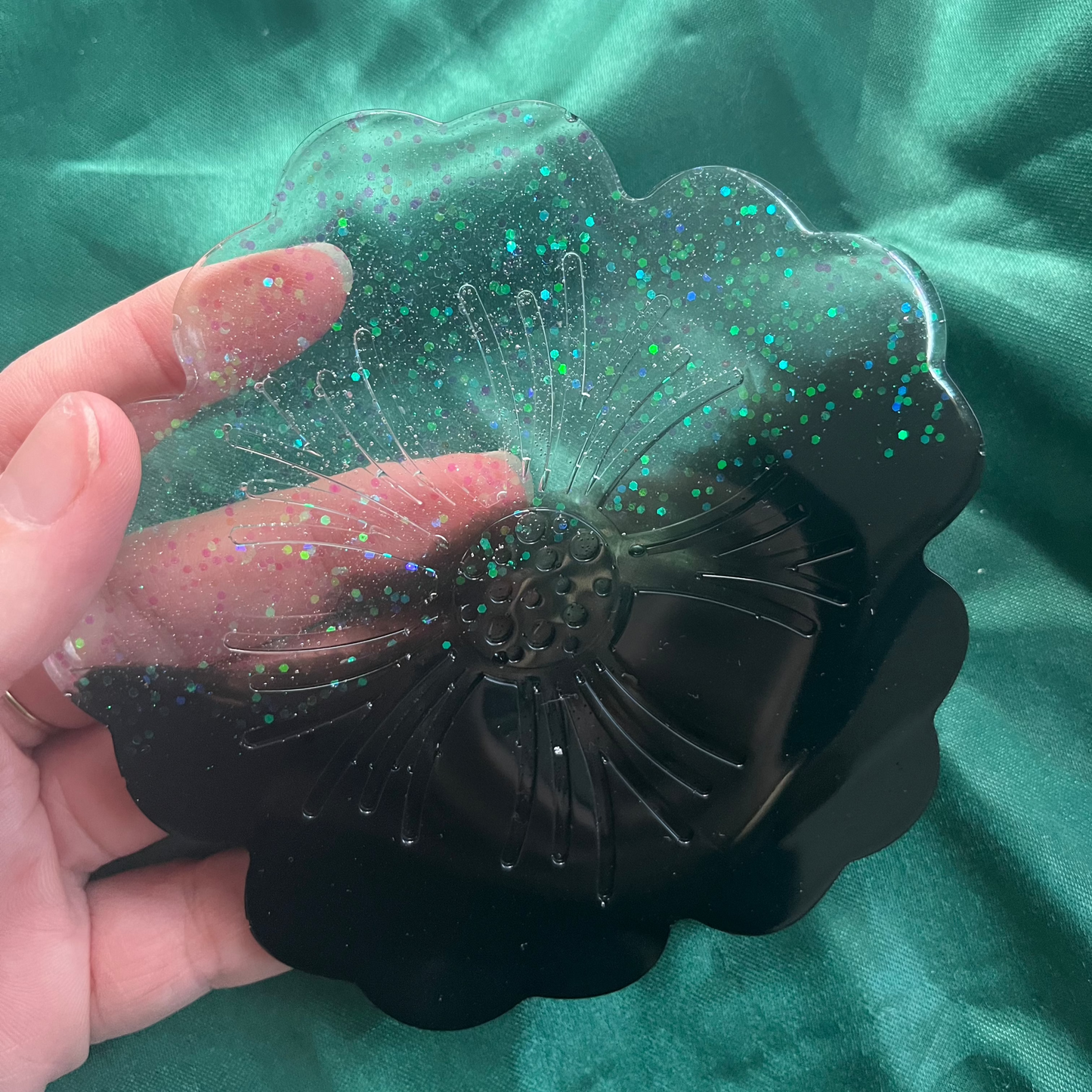 Dessous de Verre fleur Défaut