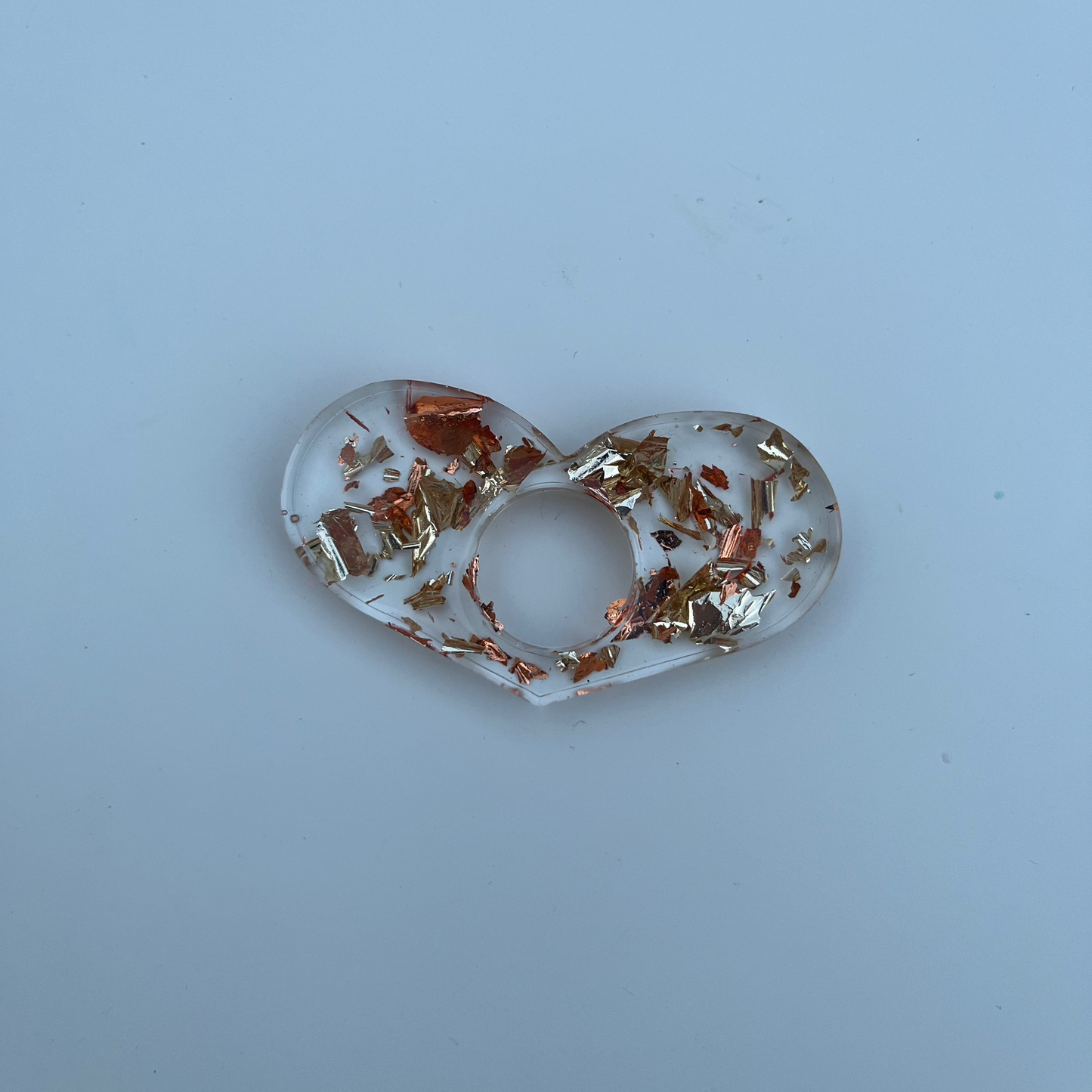 Bague de lecture champagne et or
