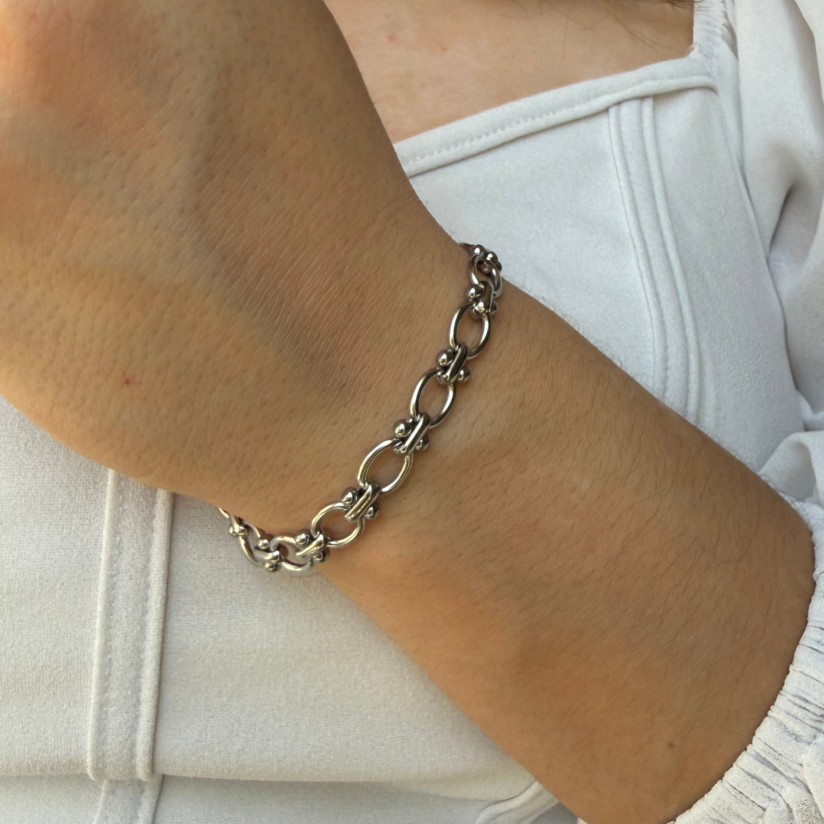 Bracelet Louise argenté
