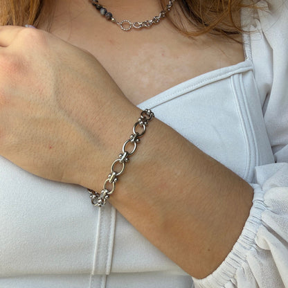 Bracelet Louise argenté